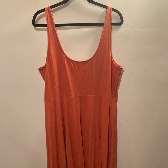 A New Day XXL Tangerine Orange scoop neck Dress - Picture 4 of 5